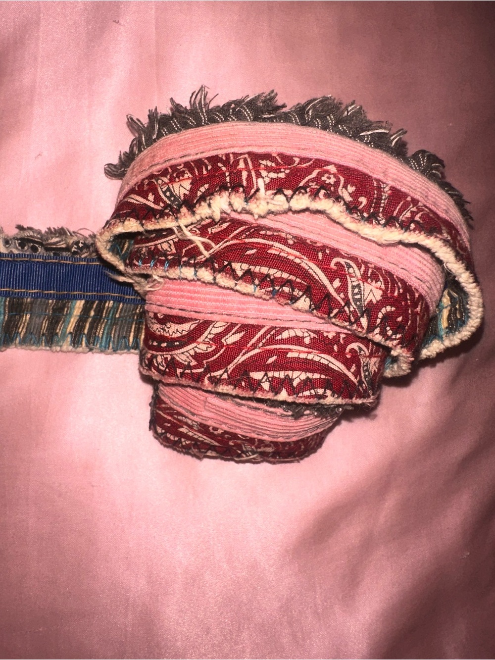 Lucky Brand Retro fabric belt - Picture 3 of 12